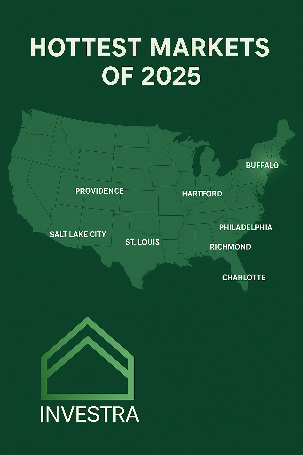 Hottest real estate markets heat map and AI analysis
